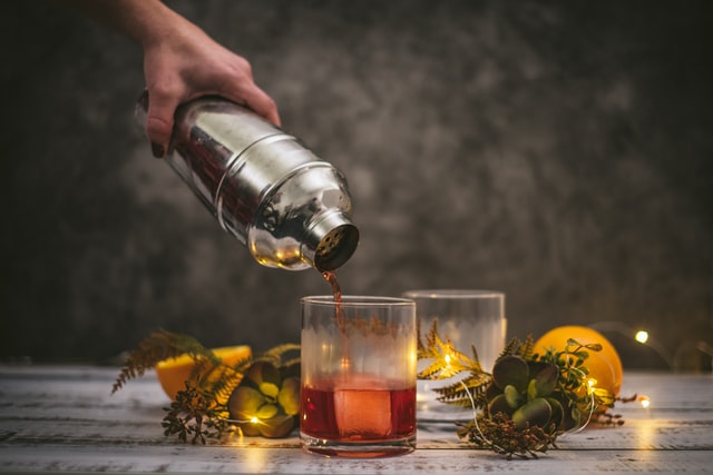 Cobbler cocktail shaker