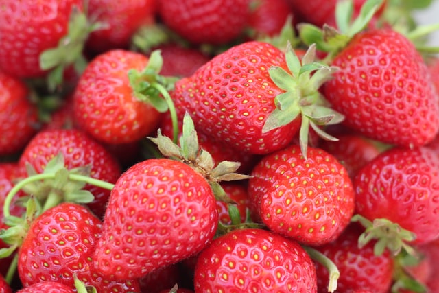 Fresh strawberries