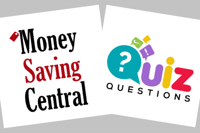 Money Saving Central and Quiz Questions logos